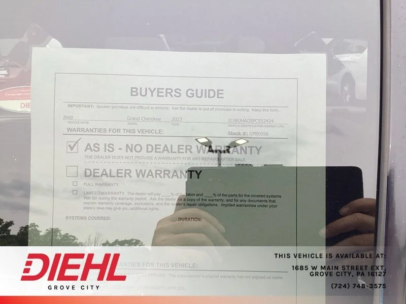 Used 2023 White Jeep Altitude X image 17