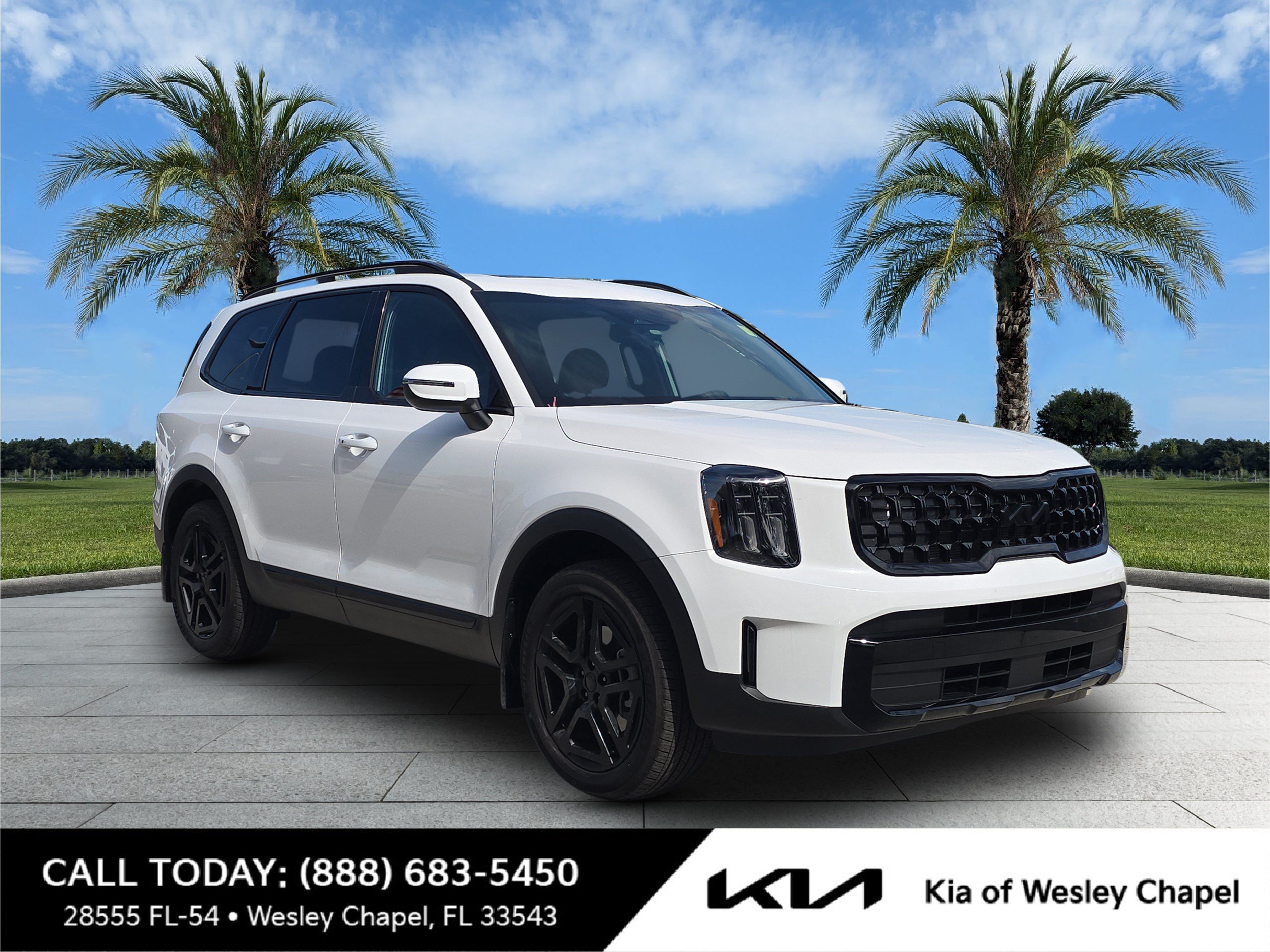 Certified Used 2025 Glacial White Pearl Kia EX X-Line image 1