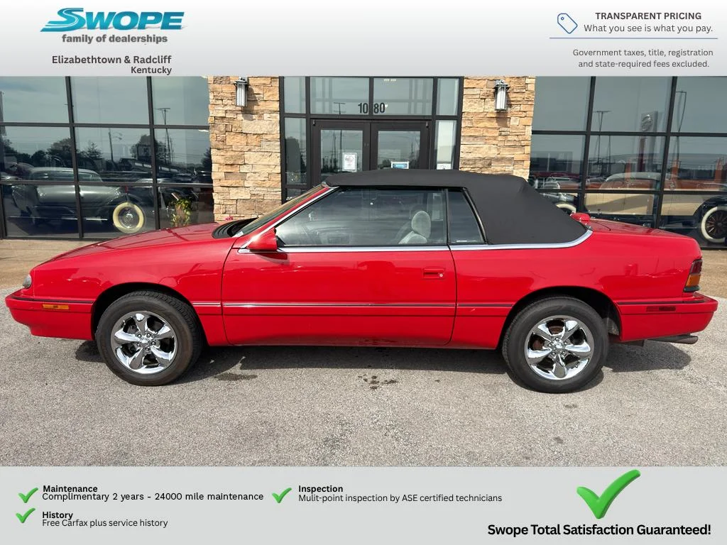 Used 1994 Red Chrysler GTC image 2