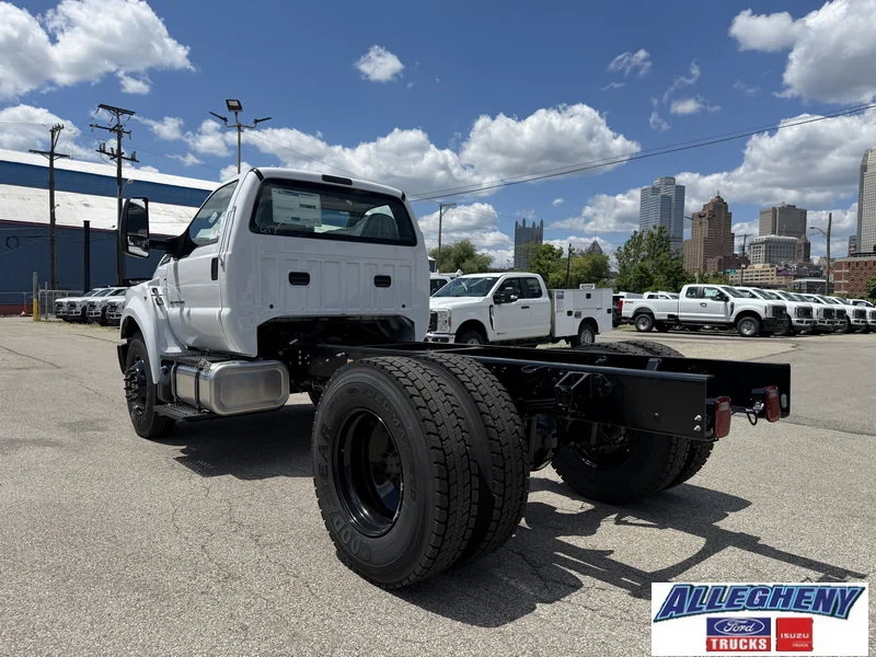 New 2027 Oxford White Ford F-650 SD Diesel Straight Frame image 8