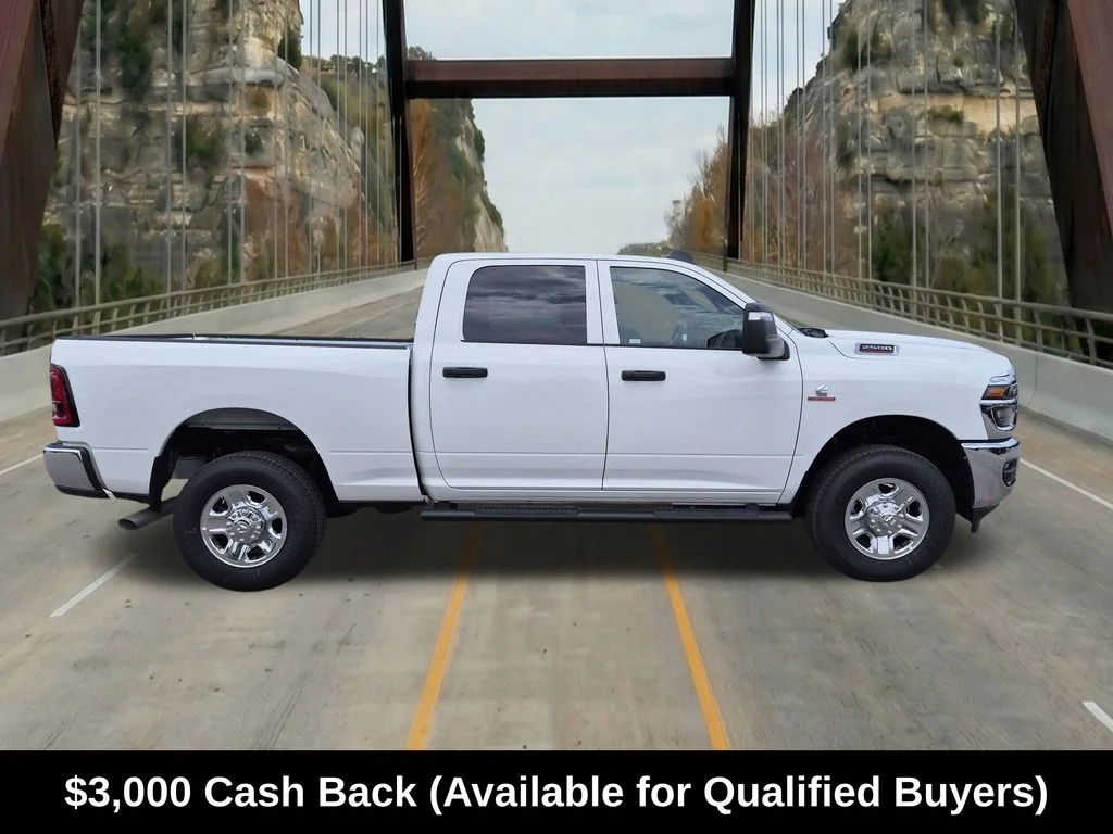 New 2026 Bright White Clear-Coat Exterior Paint RAM Tradesman image 11