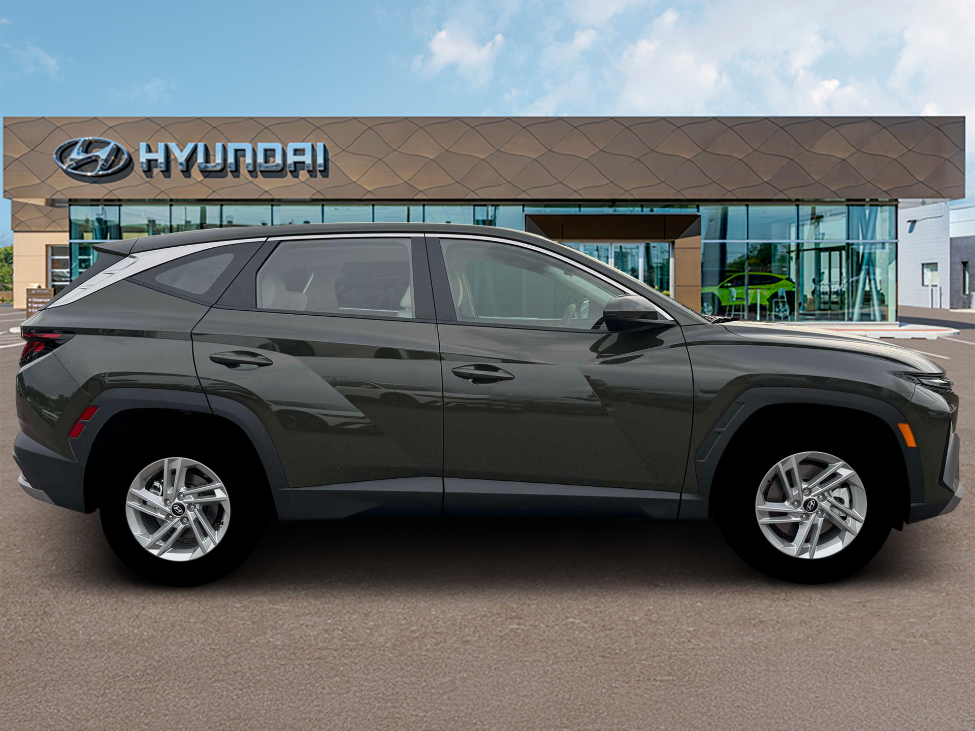 New 2026 Green Hyundai SE FWD image 9
