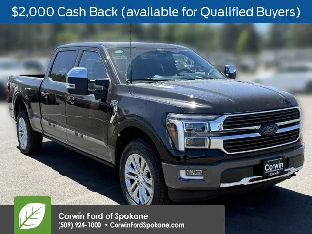 New 2026 Agate Black Metallic Ford King Ranch image 1