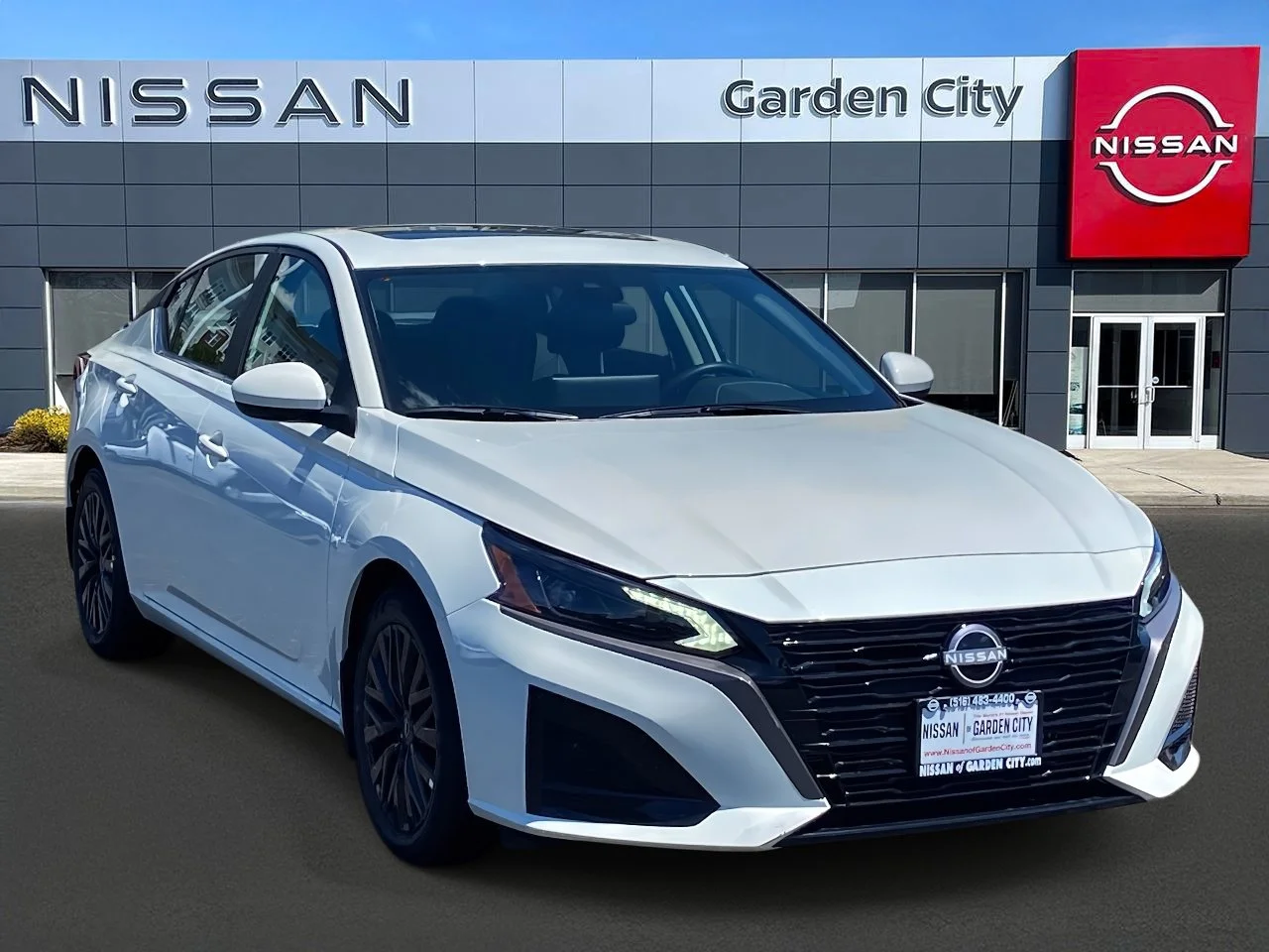 New 2026 Pearl White Tricoat Nissan SV image 1