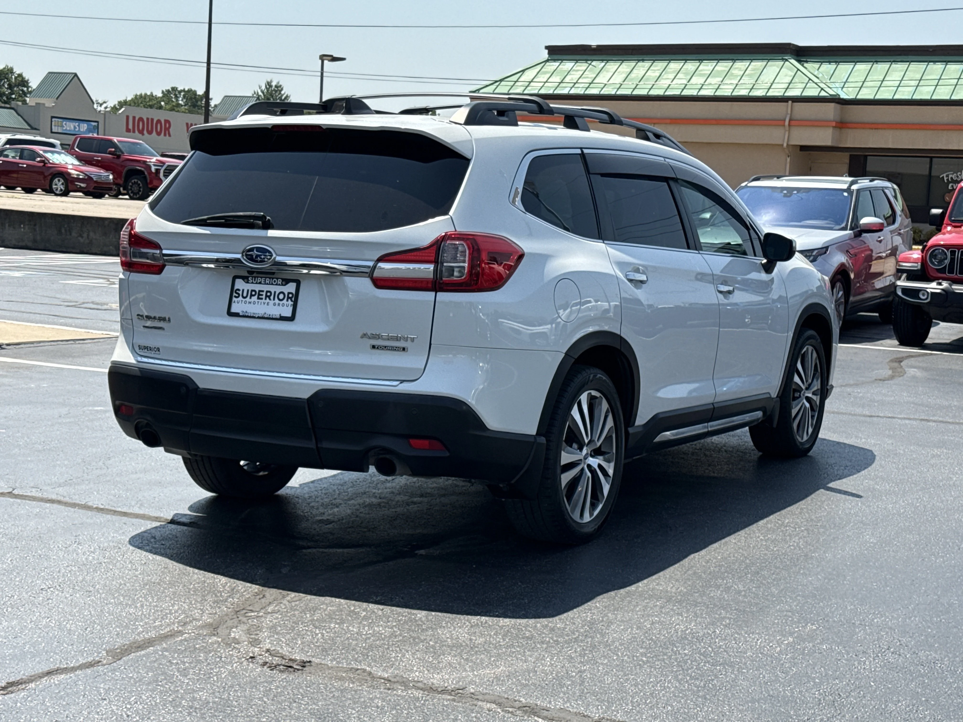 Used 2019 Crystal White Pearl Subaru Touring AWD image 3