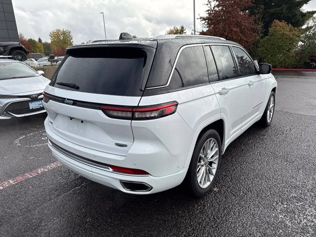 Used 2023 Bright White Clearcoat Jeep Summit 4xe image 10