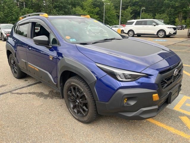 Used 2024 Sapphire Blue Pearl Subaru Wilderness image 1