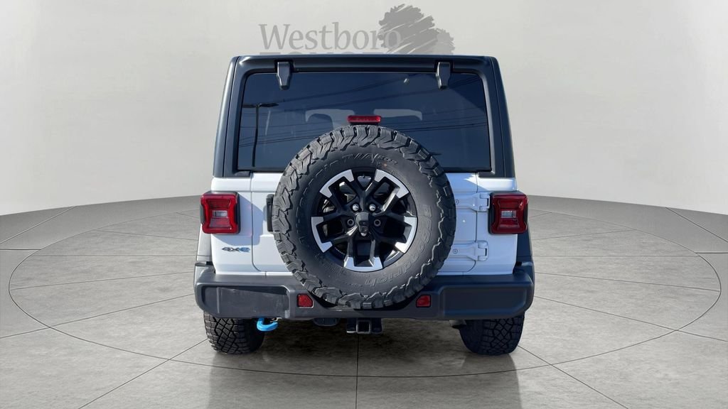 Used 2024 White/off-white Jeep Hybrid Rubicon 4XE image 6