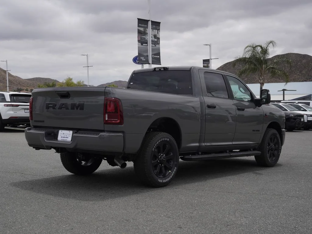 New 2026 Ceramic Gray Clear-Coat Exterior Paint RAM Big Horn image 4