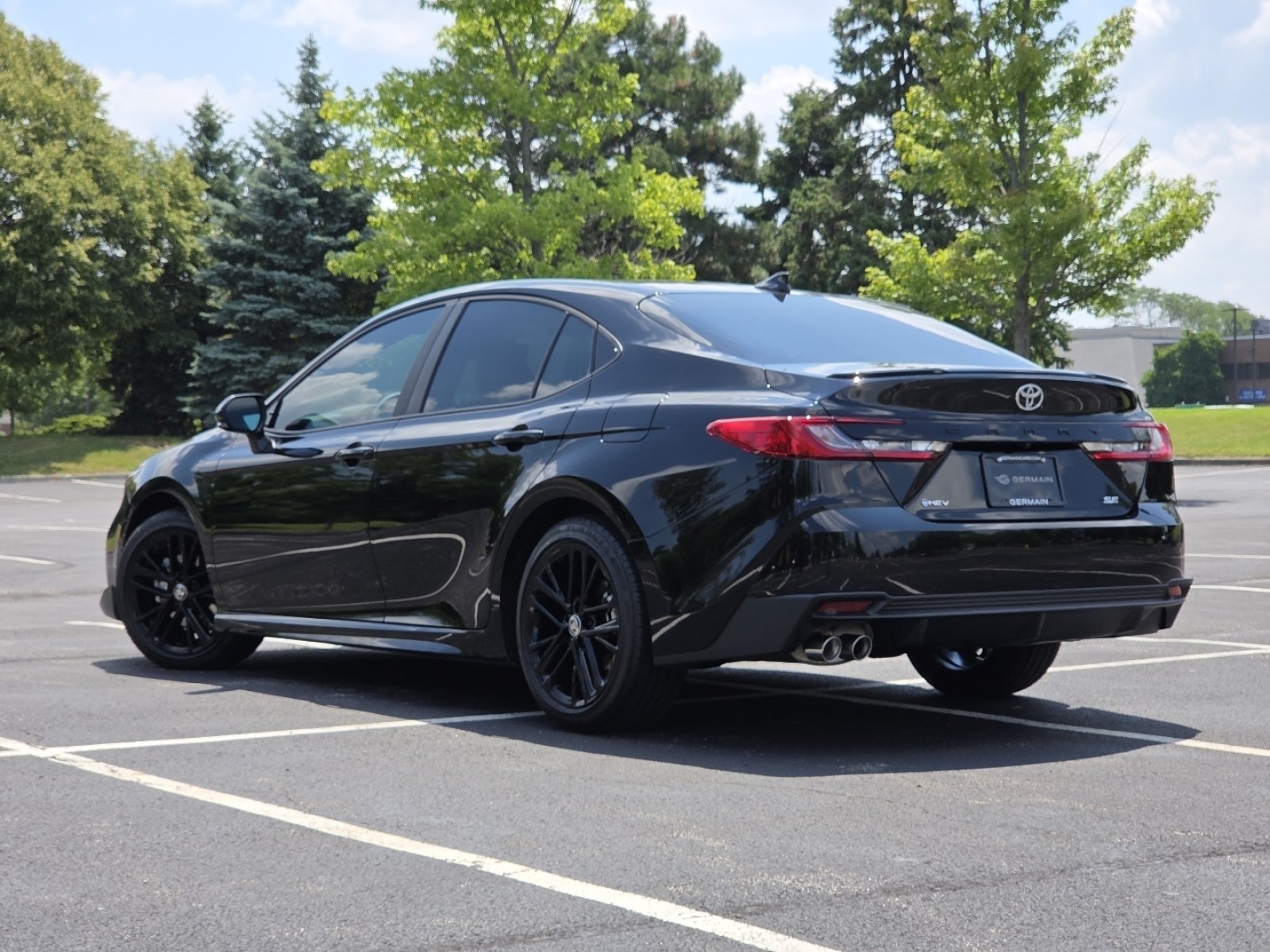 Used 2026 Midnight Black Metallic Toyota SE image 21