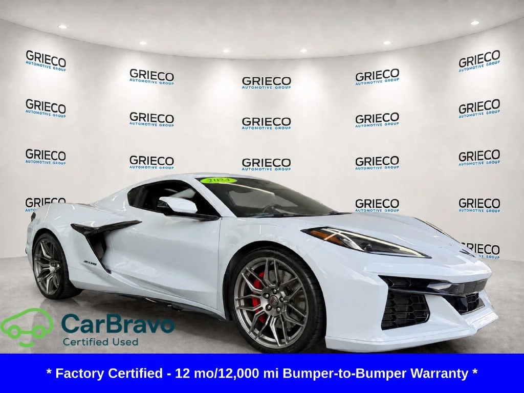 Certified Used 2024 Ceramic Matrix Gray Metallic Chevrolet 3LZ image 1