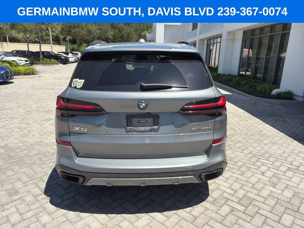 Certified Used 2024 Gray Metallic BMW xDrive50e image 4