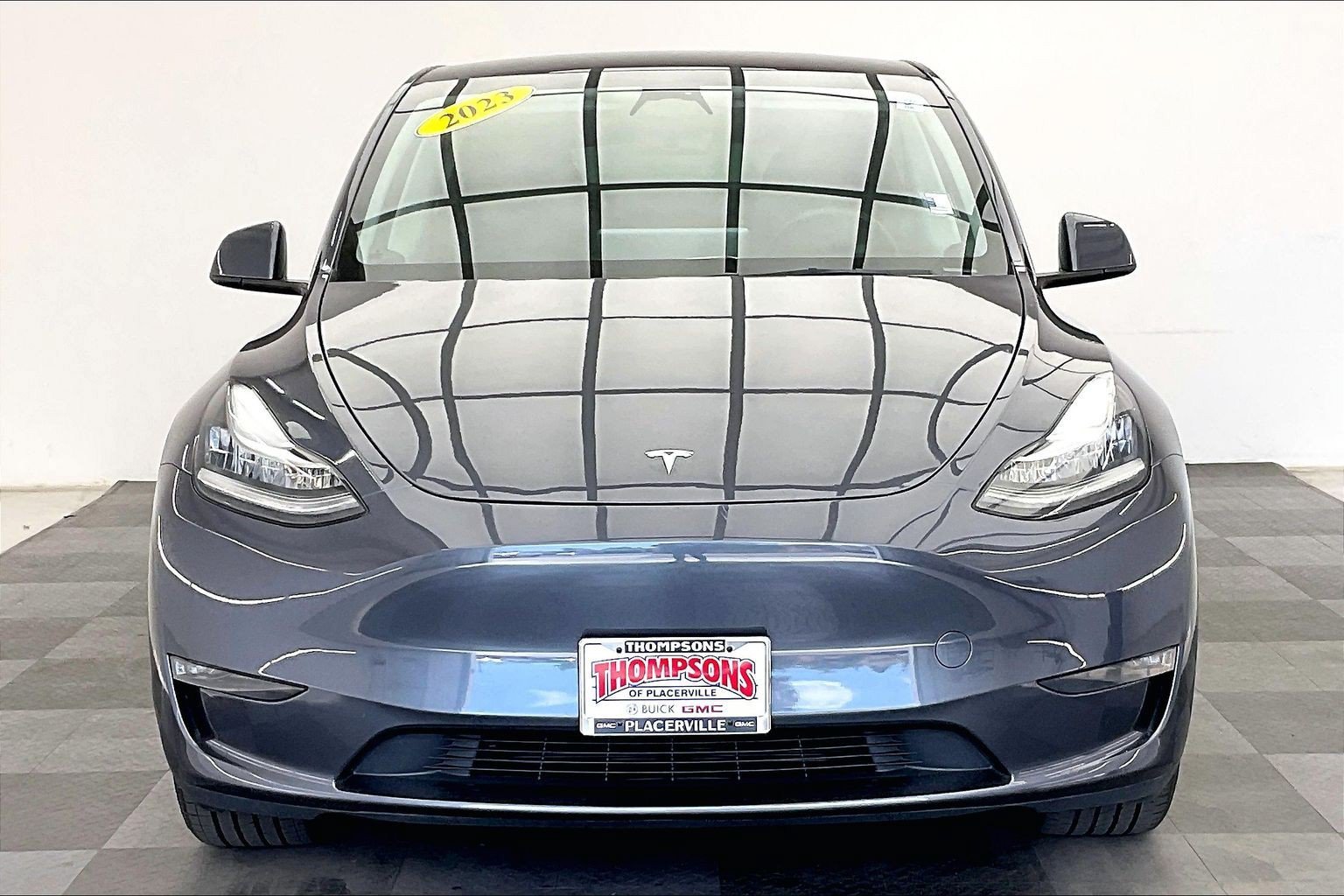Used 2023 Midnight Silver Metallic Tesla Long Range image 2