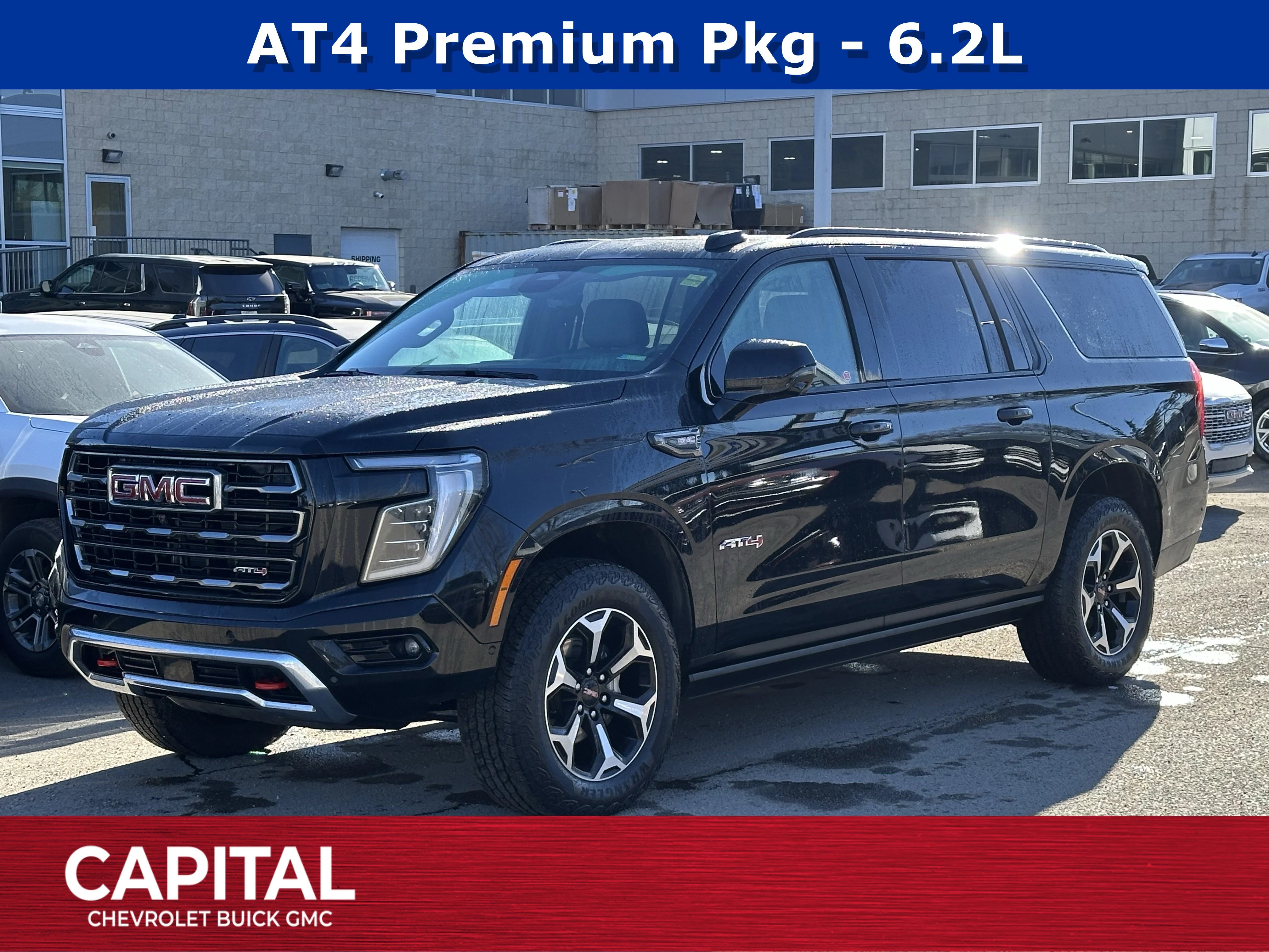 Certified Used 2025 Black GMC AT4 image 1