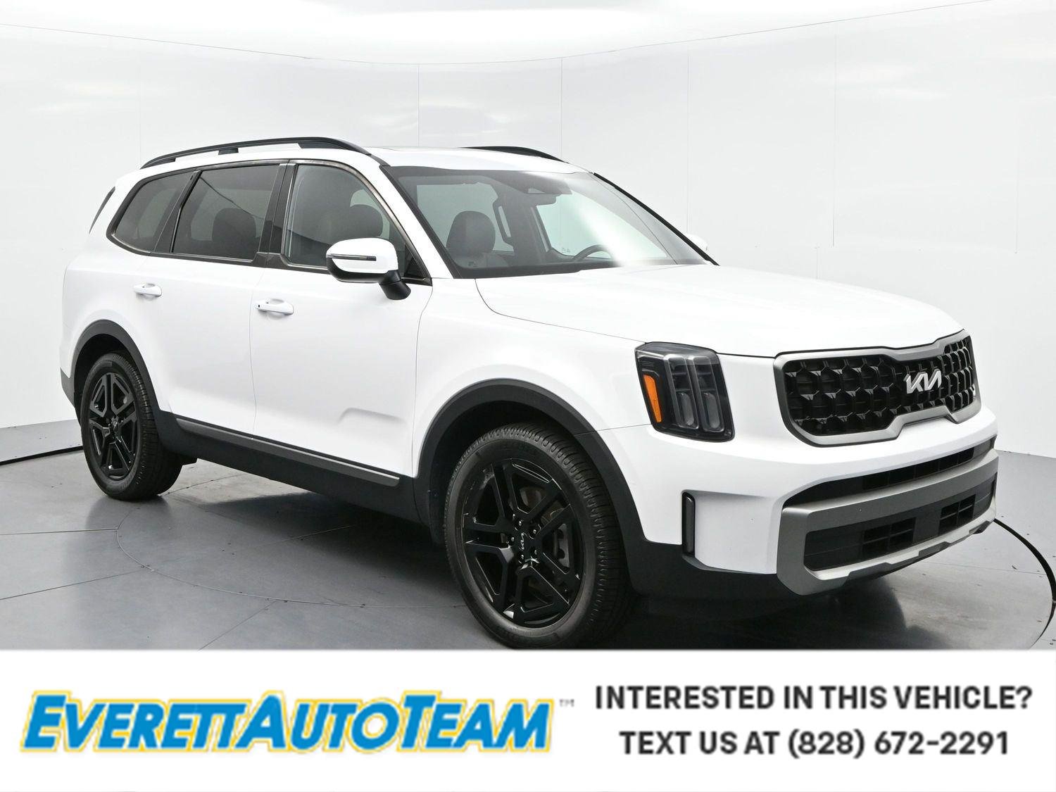 Used 2023 Glacial White Pearl Kia EX X-Line image 1
