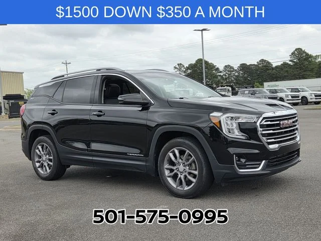 Used 2022 Black GMC SLT image 4