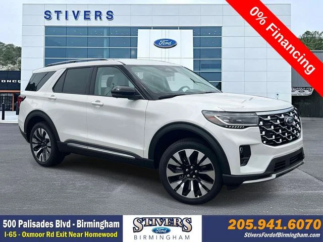 New 2026 White Ford Platinum image 1