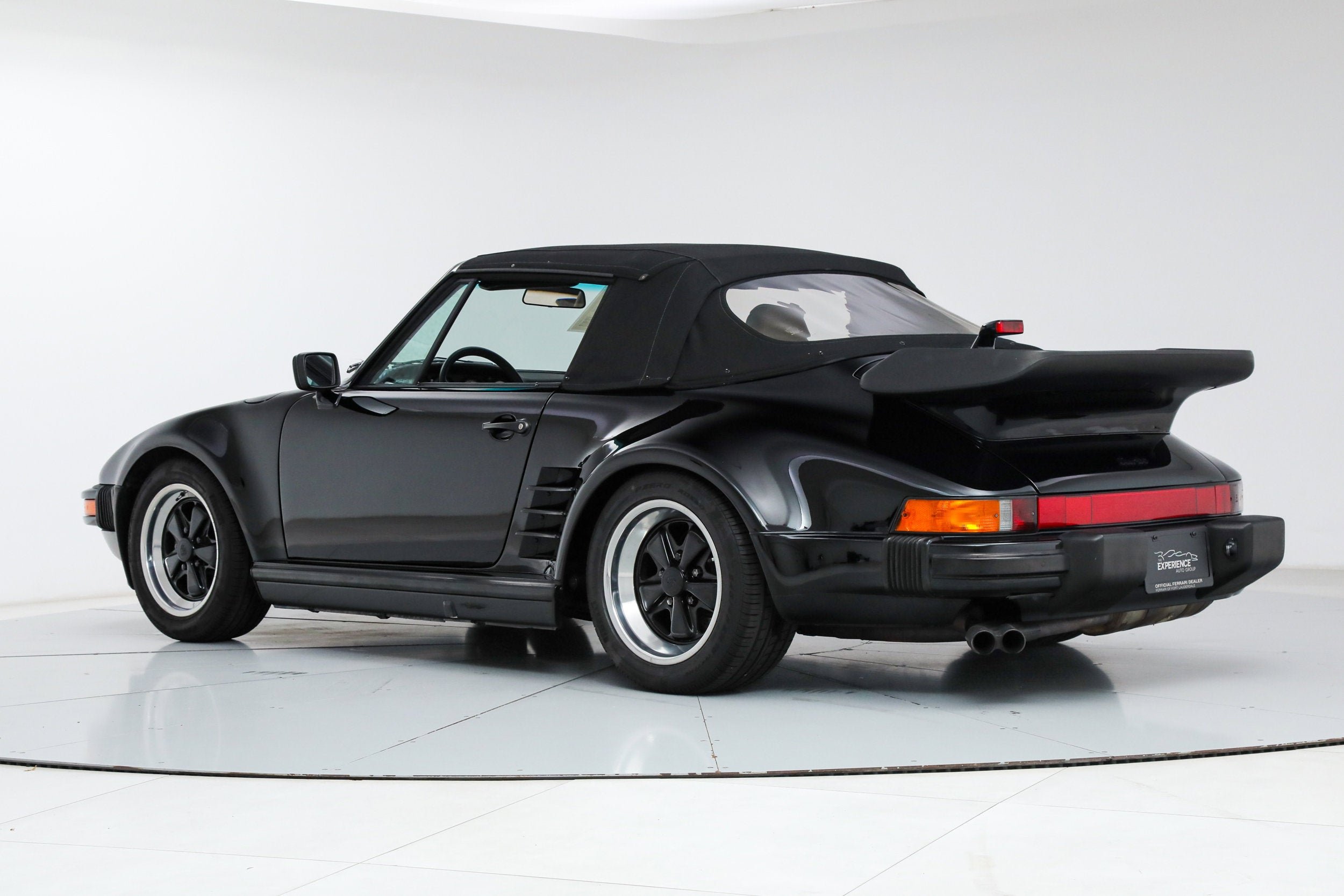 Used 1989 Black Porsche Turbo Cabriolet Slantnose image 5