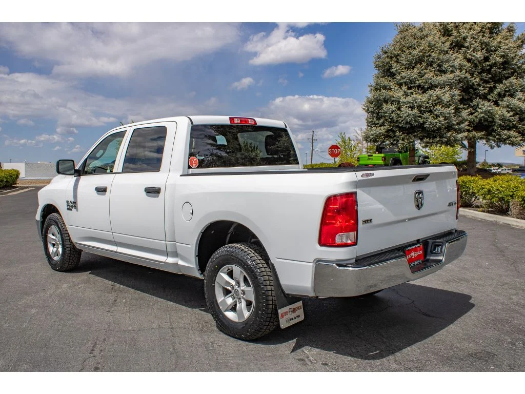 Used 2023 Bright White Clearcoat Ram SLT image 6
