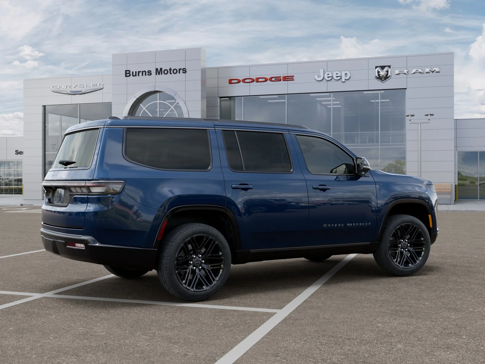 New 2026 Fathom Blue Pearl-Coat Exterior Paint (Late Availability) Jeep Limited Reserve Black image 30
