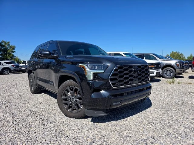 Used 2024 Black Toyota Platinum image 1