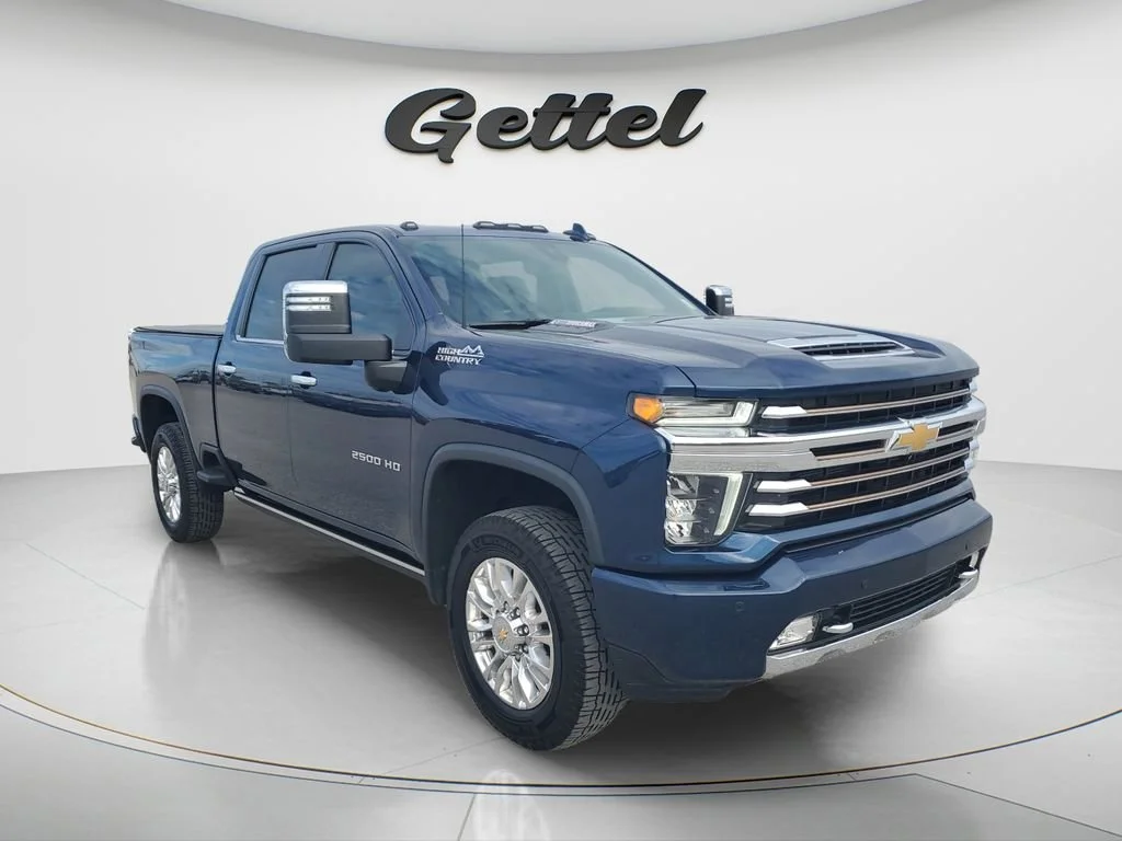 Used 2023 Northsky Blue Metallic Chevrolet High Country image 3