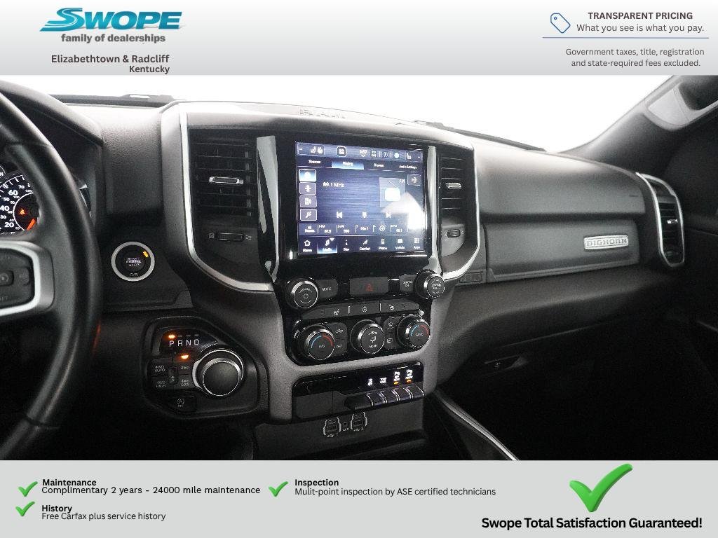Used 2023 Bright White Clearcoat Ram Big Horn image 19