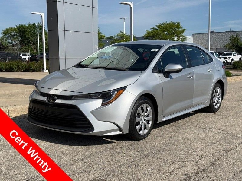 Certified Used 2025 Classic Silver Metallic Toyota LE image 7
