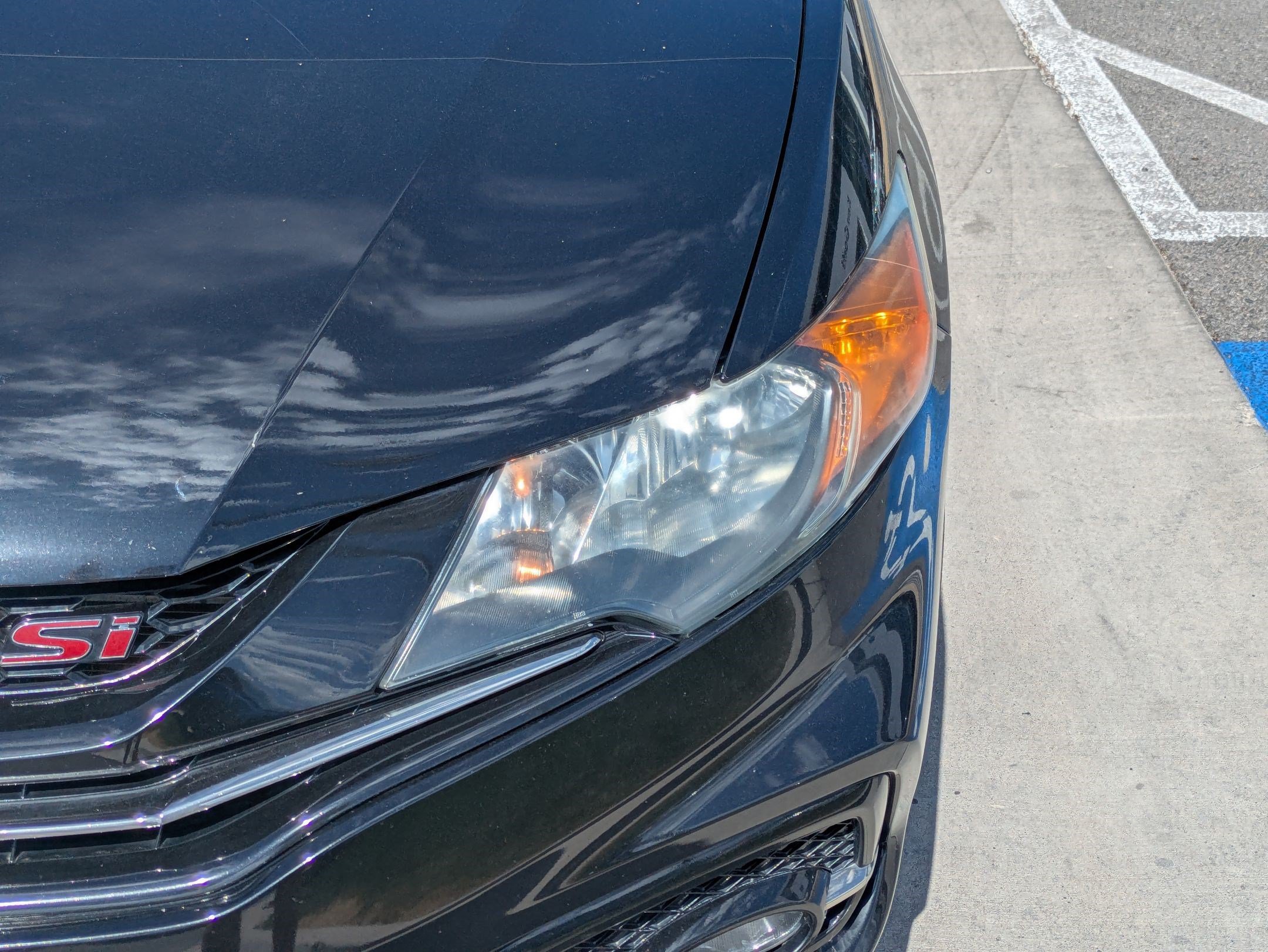 Used 2015 Crystal Black Pearl Honda Si image 9