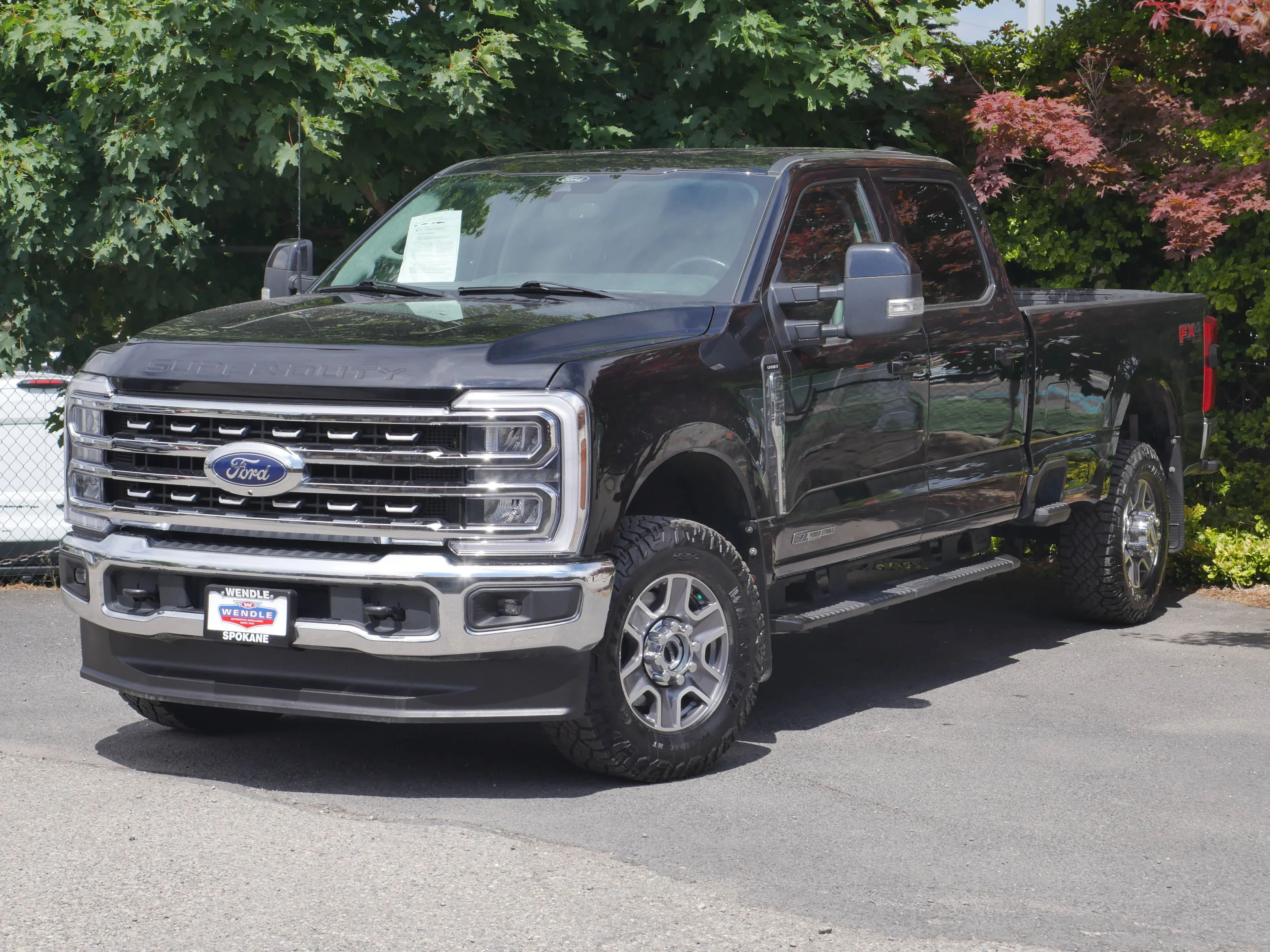 Certified Used 2024 Agate Black Metallic Ford LARIAT image 2