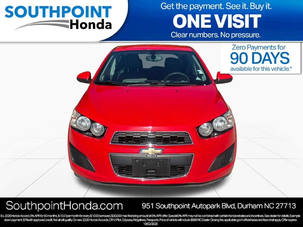 Used 2015 Chevrolet Sonic LS with VIN 1G1JA6SH7F4149152 for sale in Durham, NC