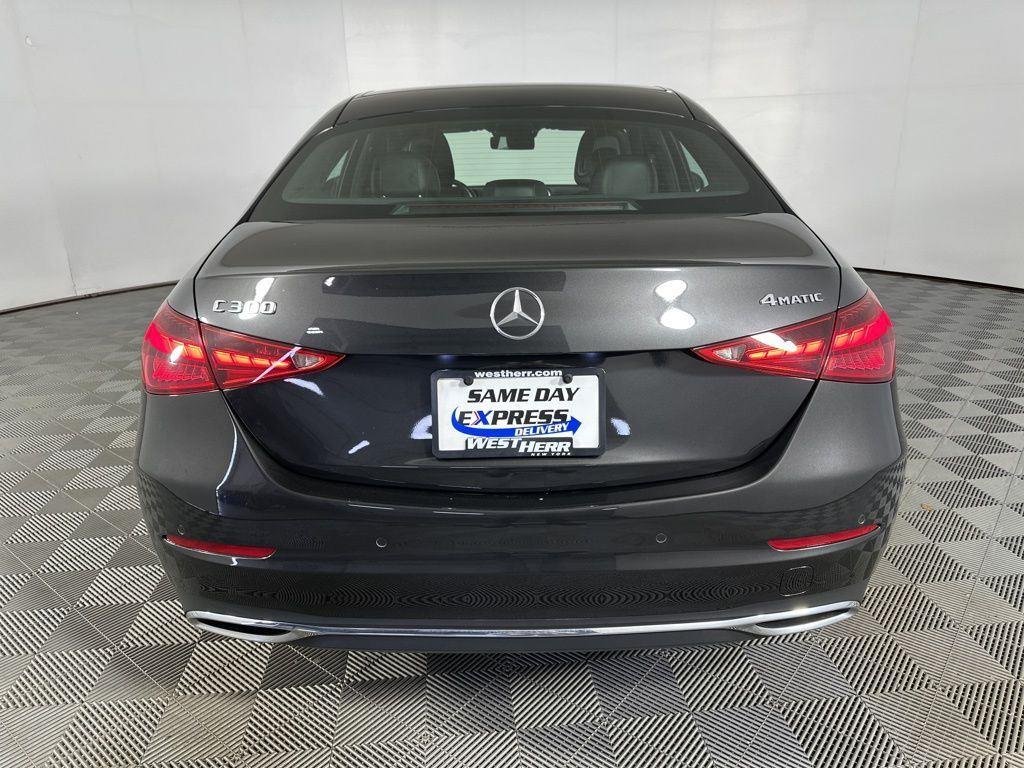 Used 2023 Obsidian Black Metallic Mercedes-Benz C 300 image 8