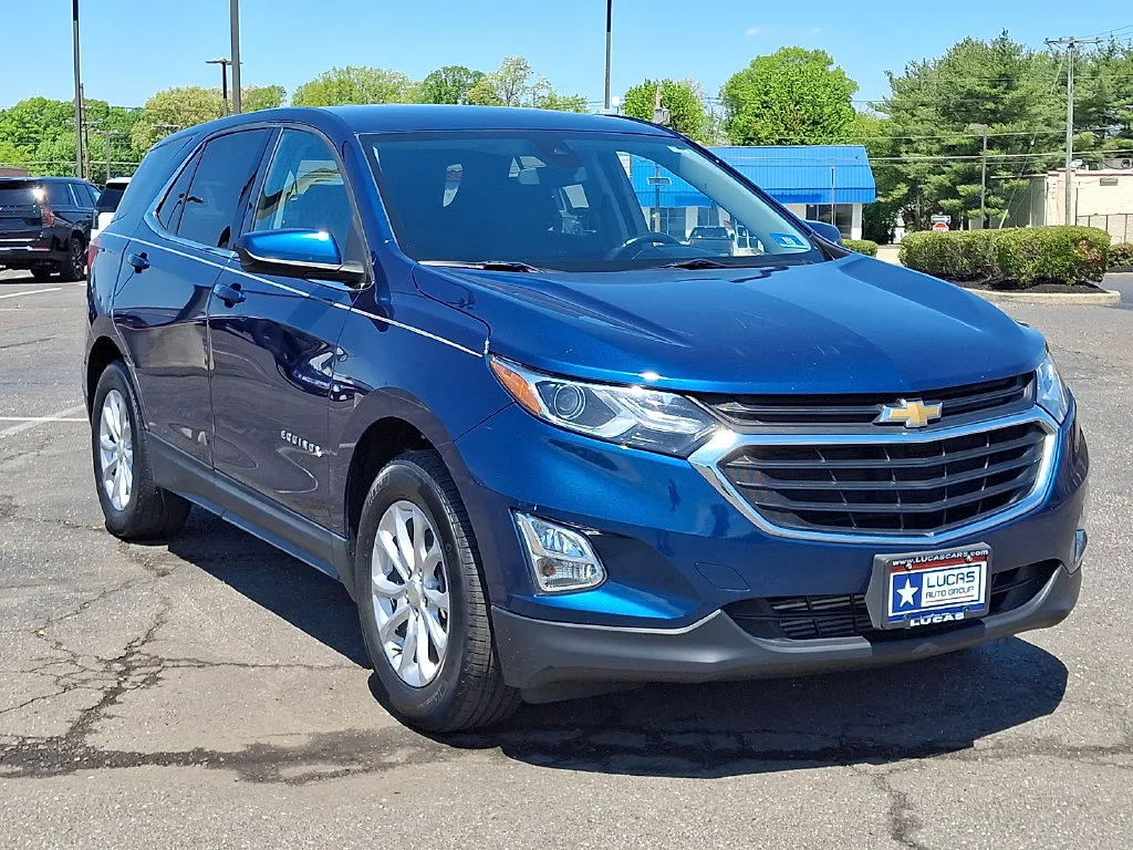 Used 2020 PACIFIC BLUE METALLIC Chevrolet LT image 2