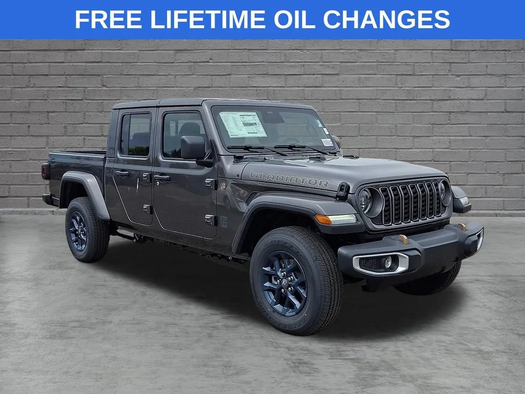 New 2026 Granite Crystal Metallic Clearcoat Jeep 85th Anniversary Edition image 1