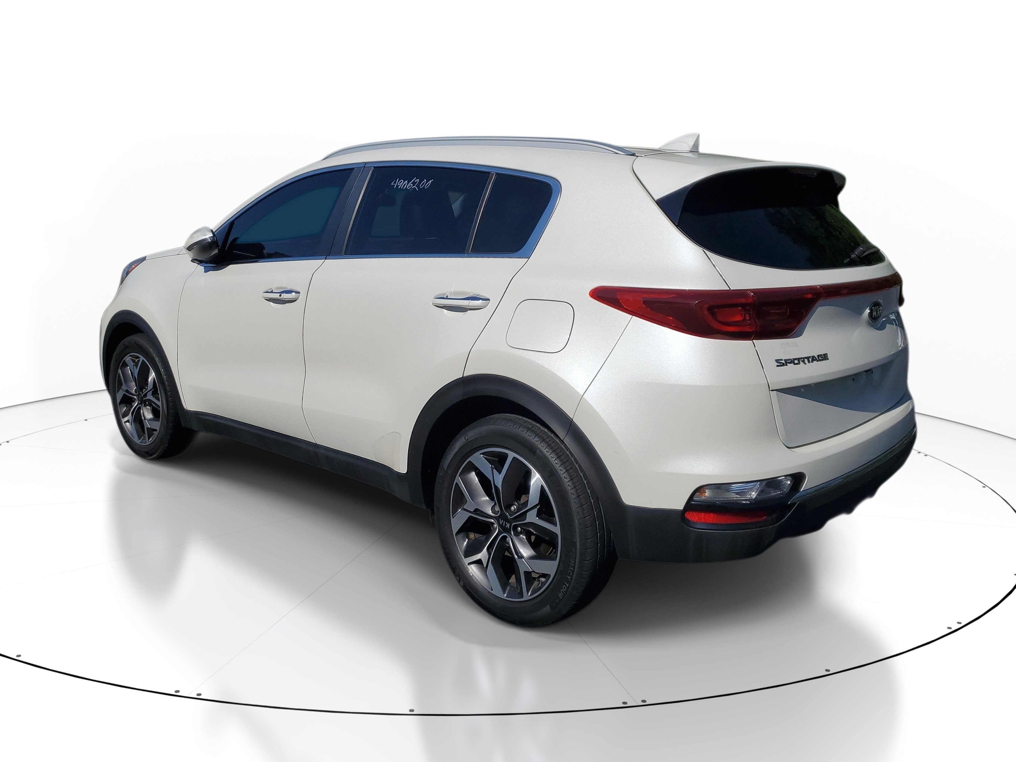 Used 2020 Snow White Pearl Kia EX image 3