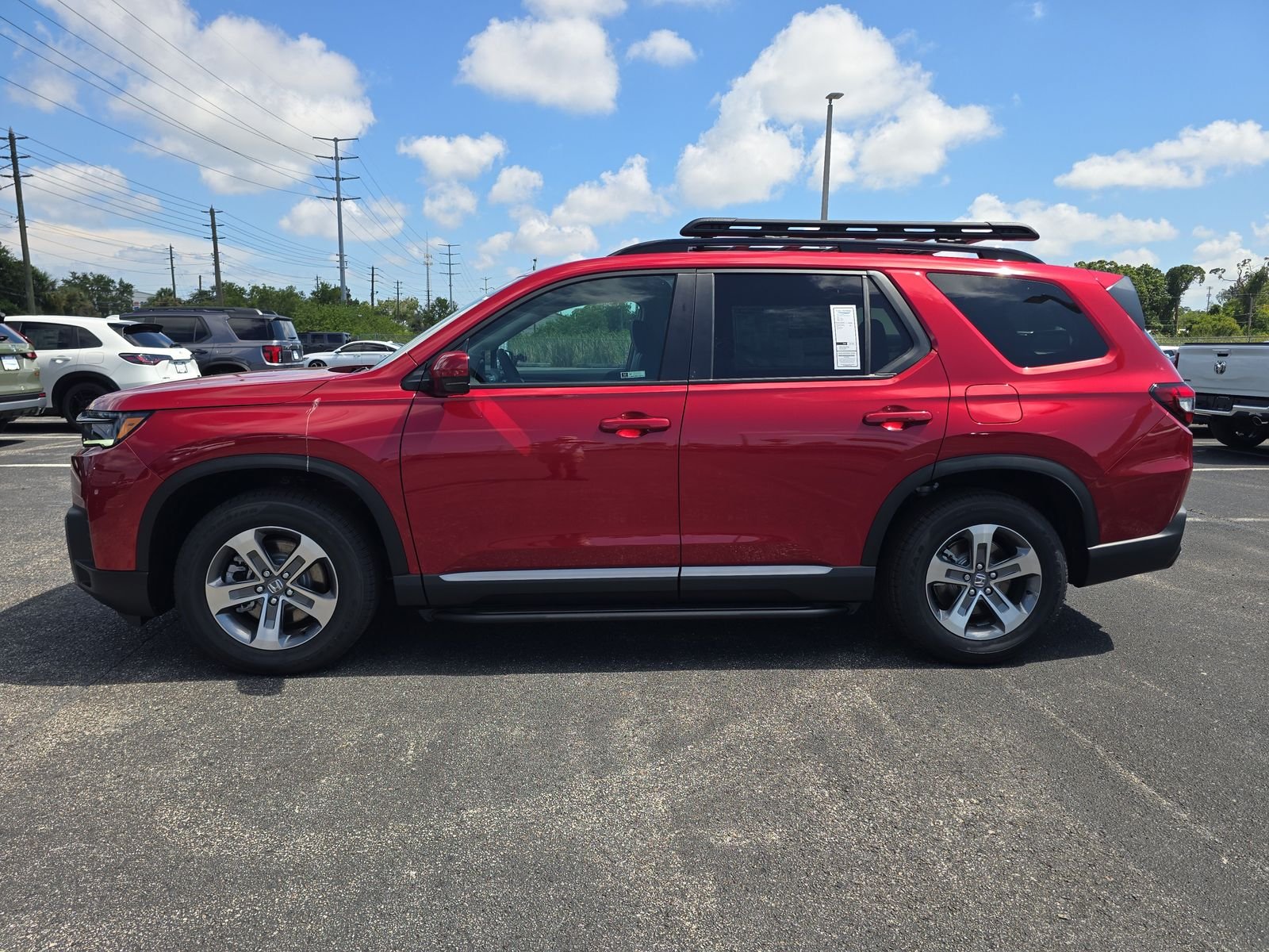 New 2026 Radiant Red Metallic II Honda EX-L image 6