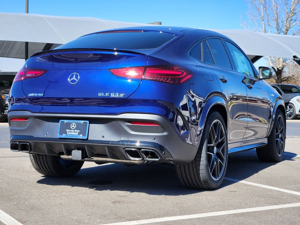 New 2026 MANUFAKTUR Mystic Blue Metallic Mercedes-Benz AMG® GLE63 COUPE 4MATIC image 8