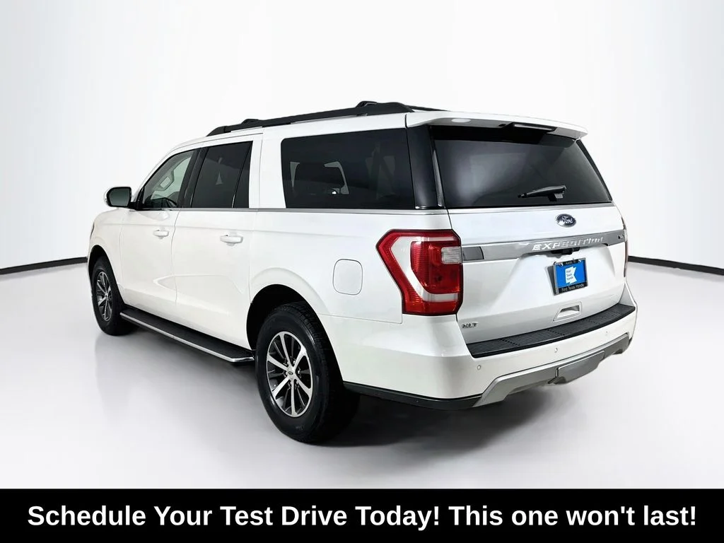 Used 2018 White Platinum Clearcoat Metallic Ford XLT image 6