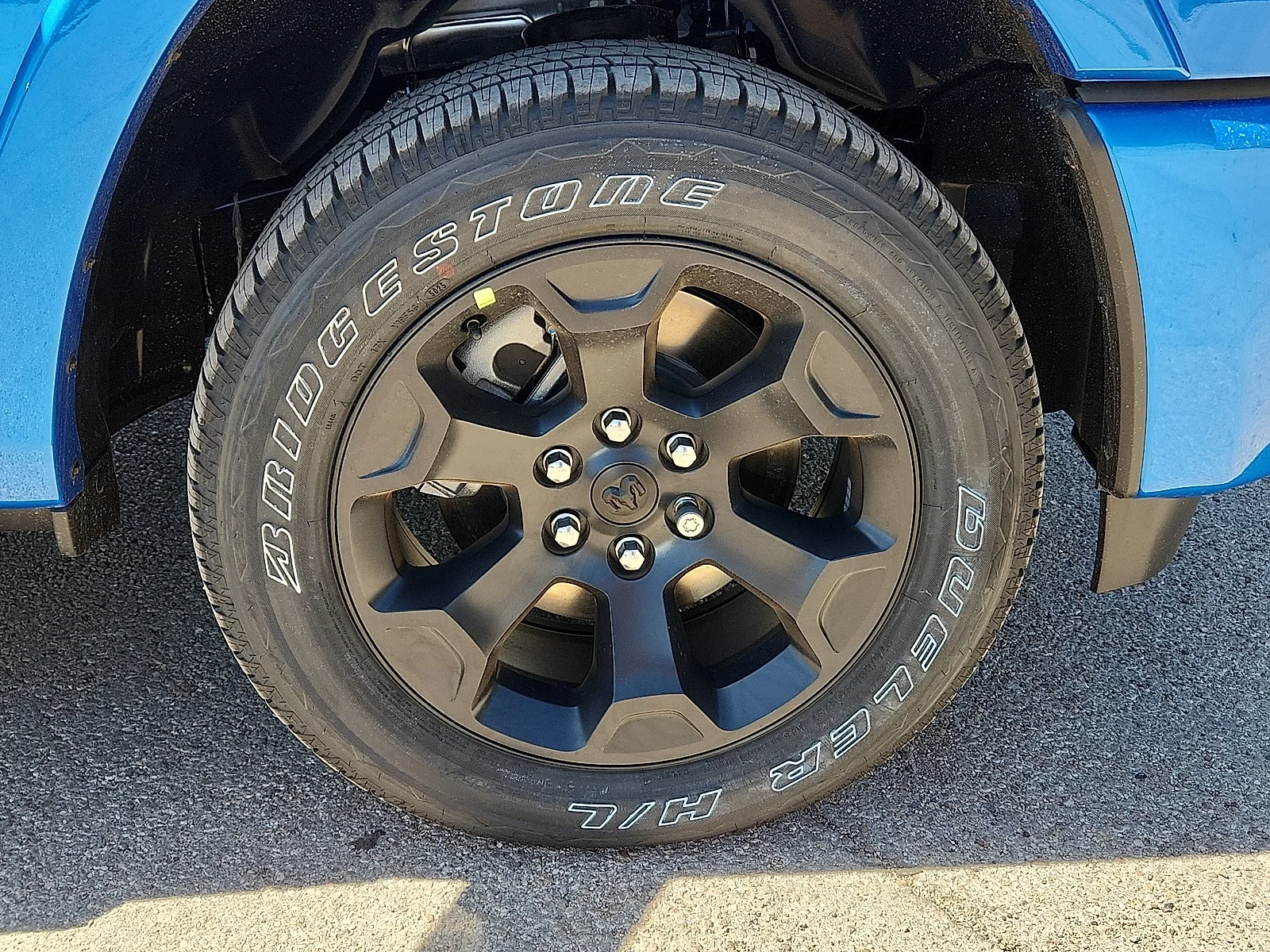 New 2026 Hydro Blue Pearl-Coat  Paint Ram LONE STAR CREW CAB 4X4 5