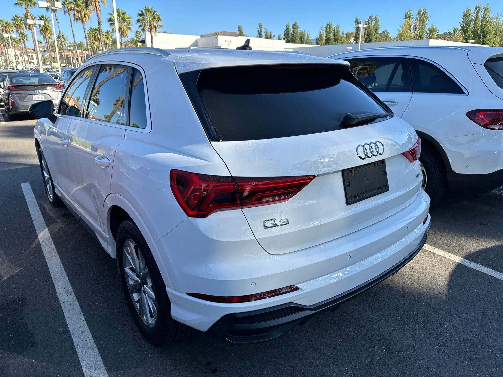Used 2021 White Audi Premium image 10