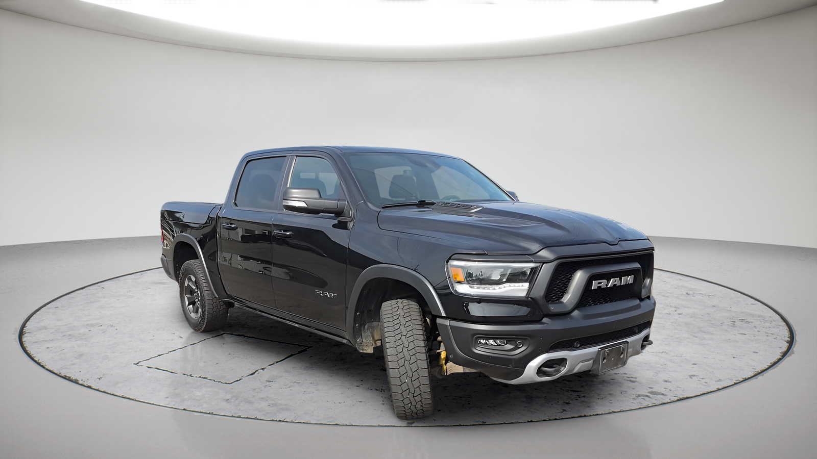 Used 2021 Diamond Black Ram Rebel image 3