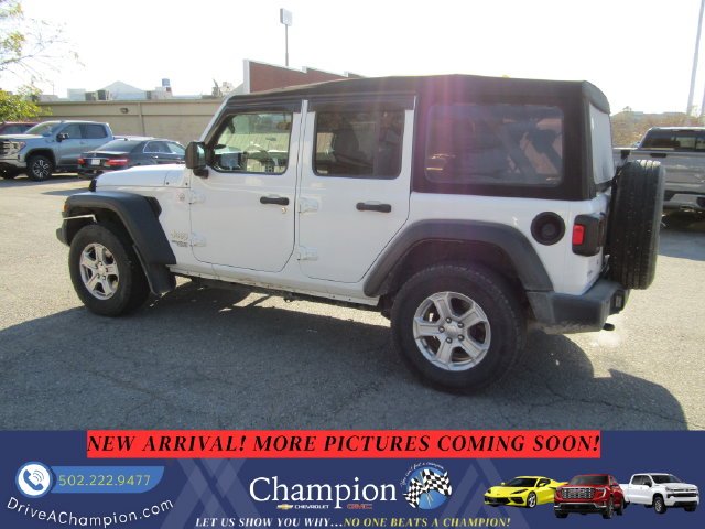 Used 2020 White Jeep Unlimited Sport S image 6