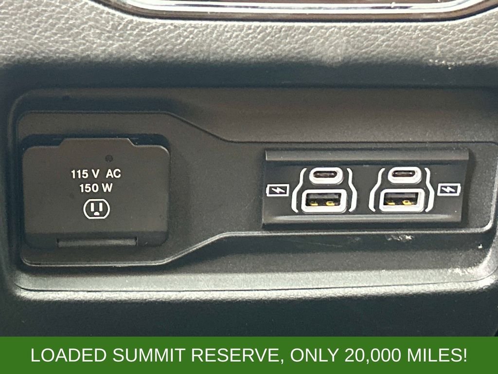 Used 2025 White Jeep Summit Reserve image 23