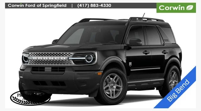 New 2026 Shadow Black Ford Big Bend® image 1