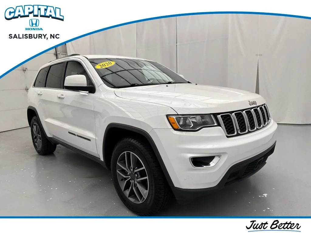 Used 2020 White Jeep Laredo E image 1