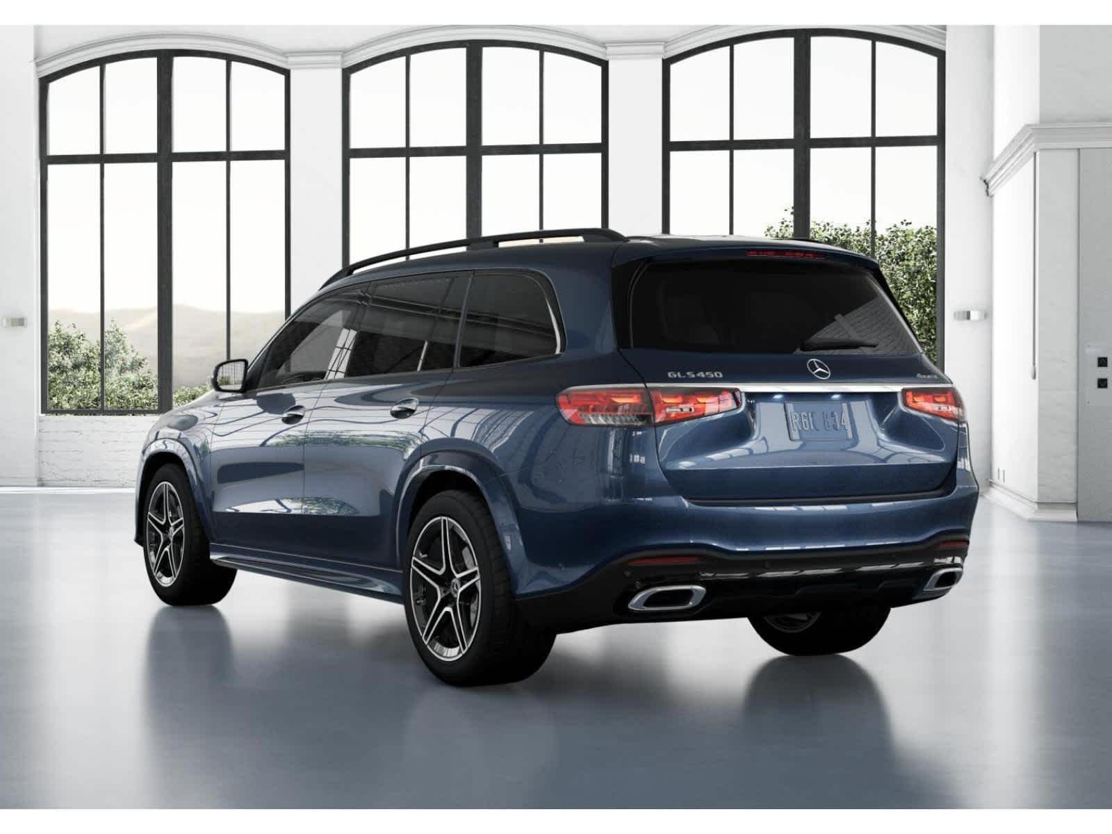 Nuevo Mercedes-Benz GLS 450 azul metalizado crepuscular 2026, imagen 68
