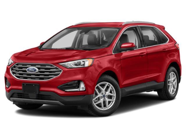 Used 2022 Agate Black Metallic Ford SEL image 1