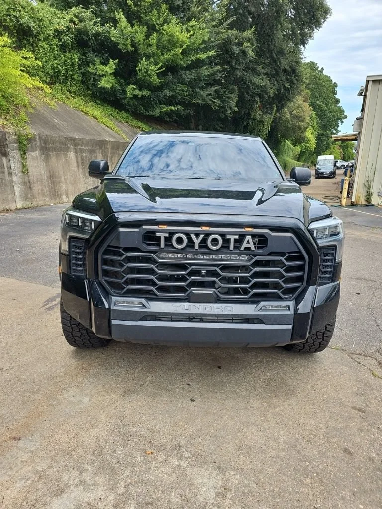 Used 2023 Midnight Black Metallic Toyota TRD Pro Hybrid image 4