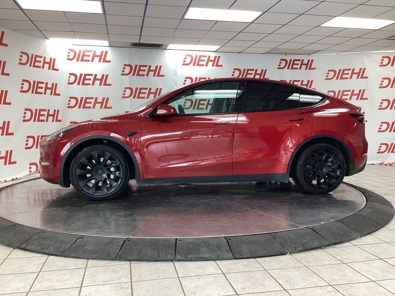 Used 2021 Red Tesla Long Range image 4