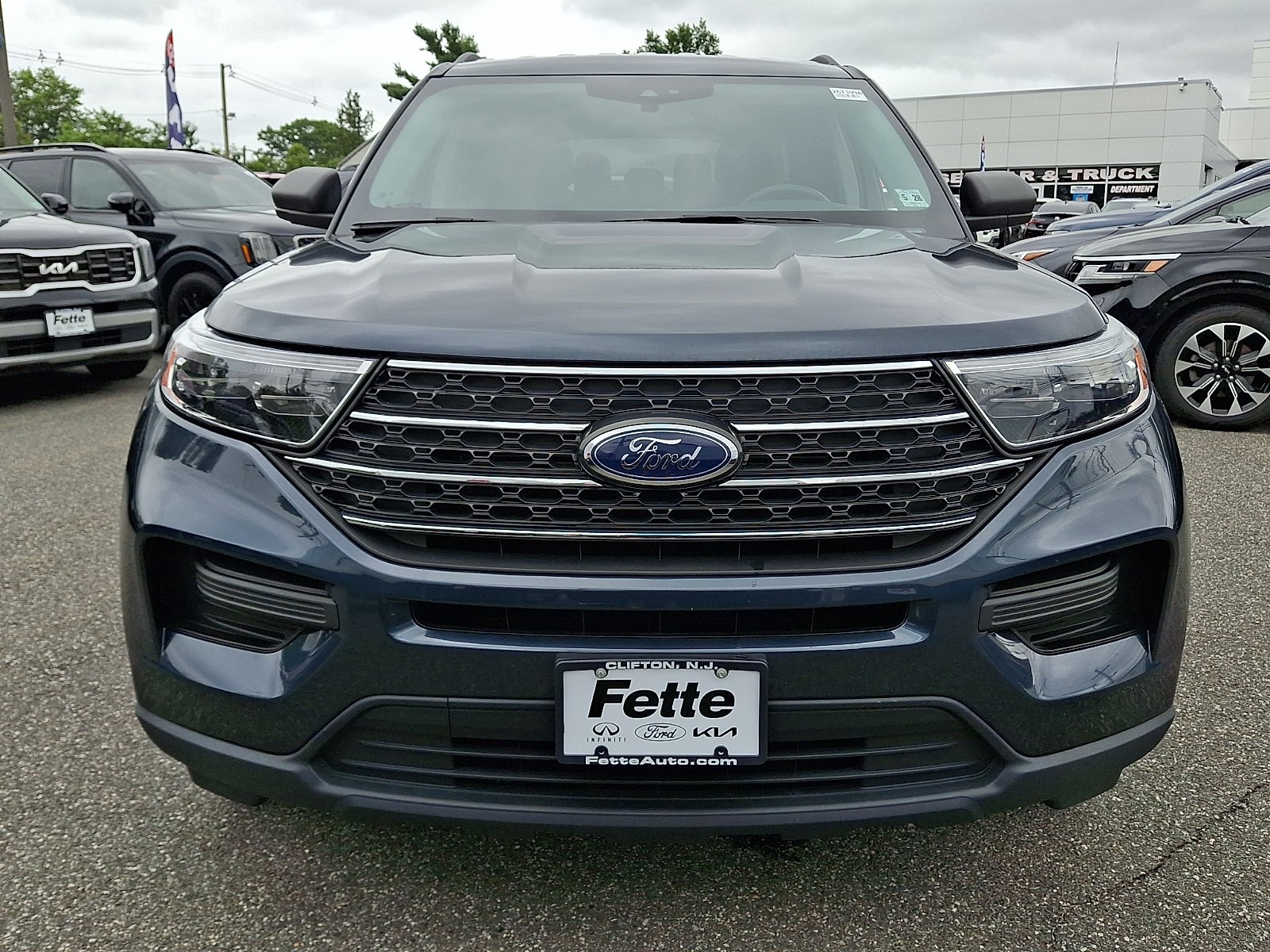 Used 2023 Stone Blue Metallic - C8 Ford XLT image 2